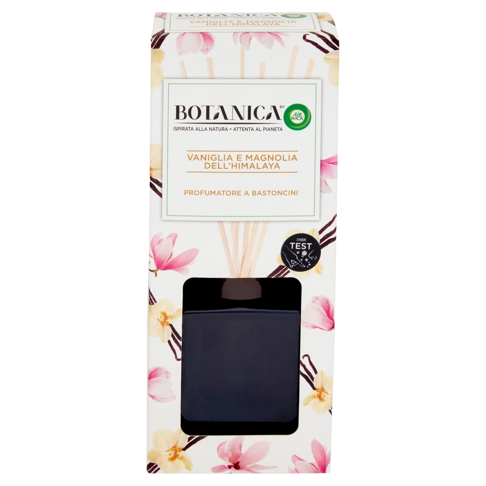 Botanica Vaniglia & Magnolia dell'Himalaya Profumatore ambiente bastoncini 80 ml